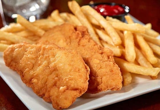 Chicken Fingers with Fries