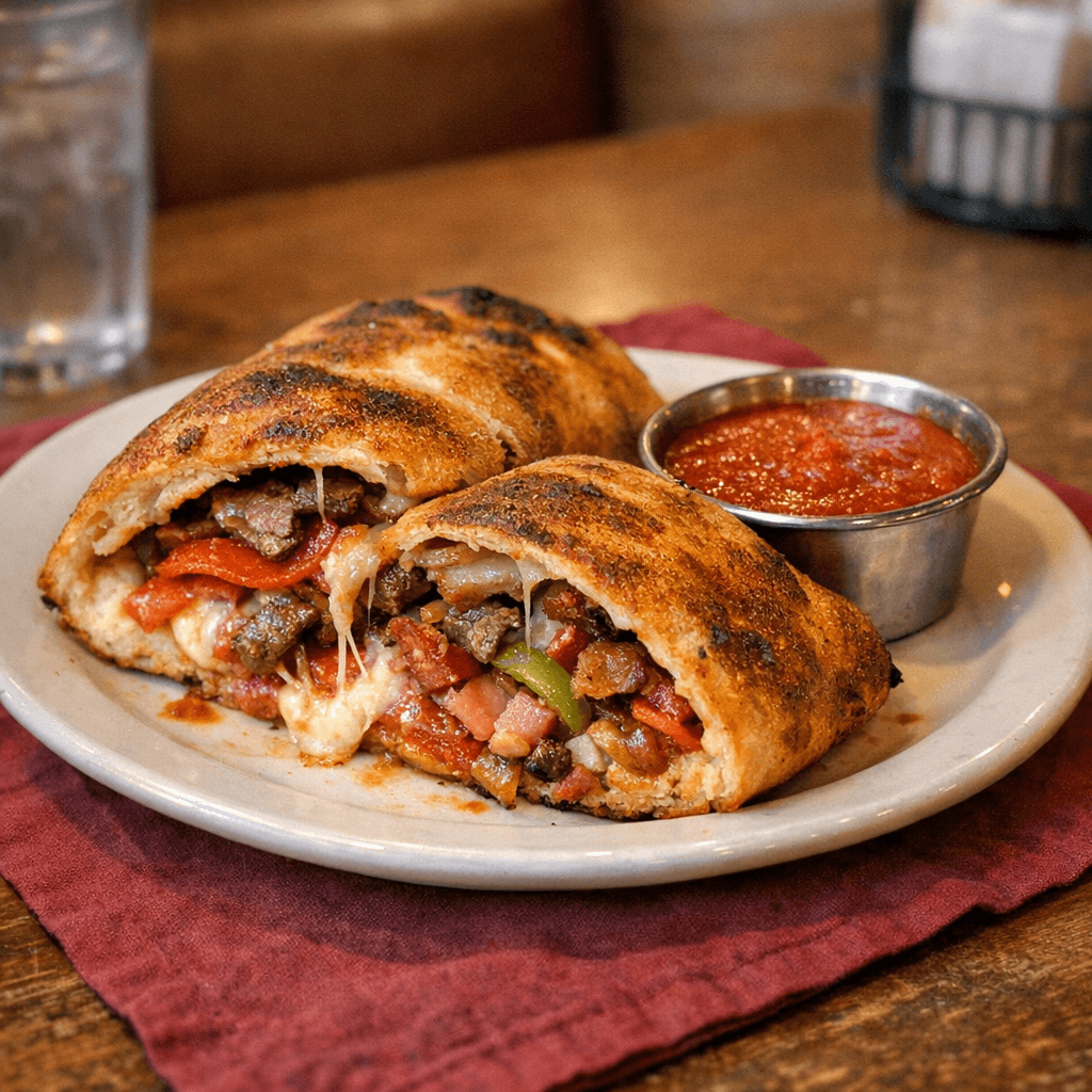 Meat Lover's Stromboli