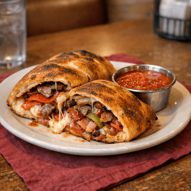 Meat Lover's Stromboli