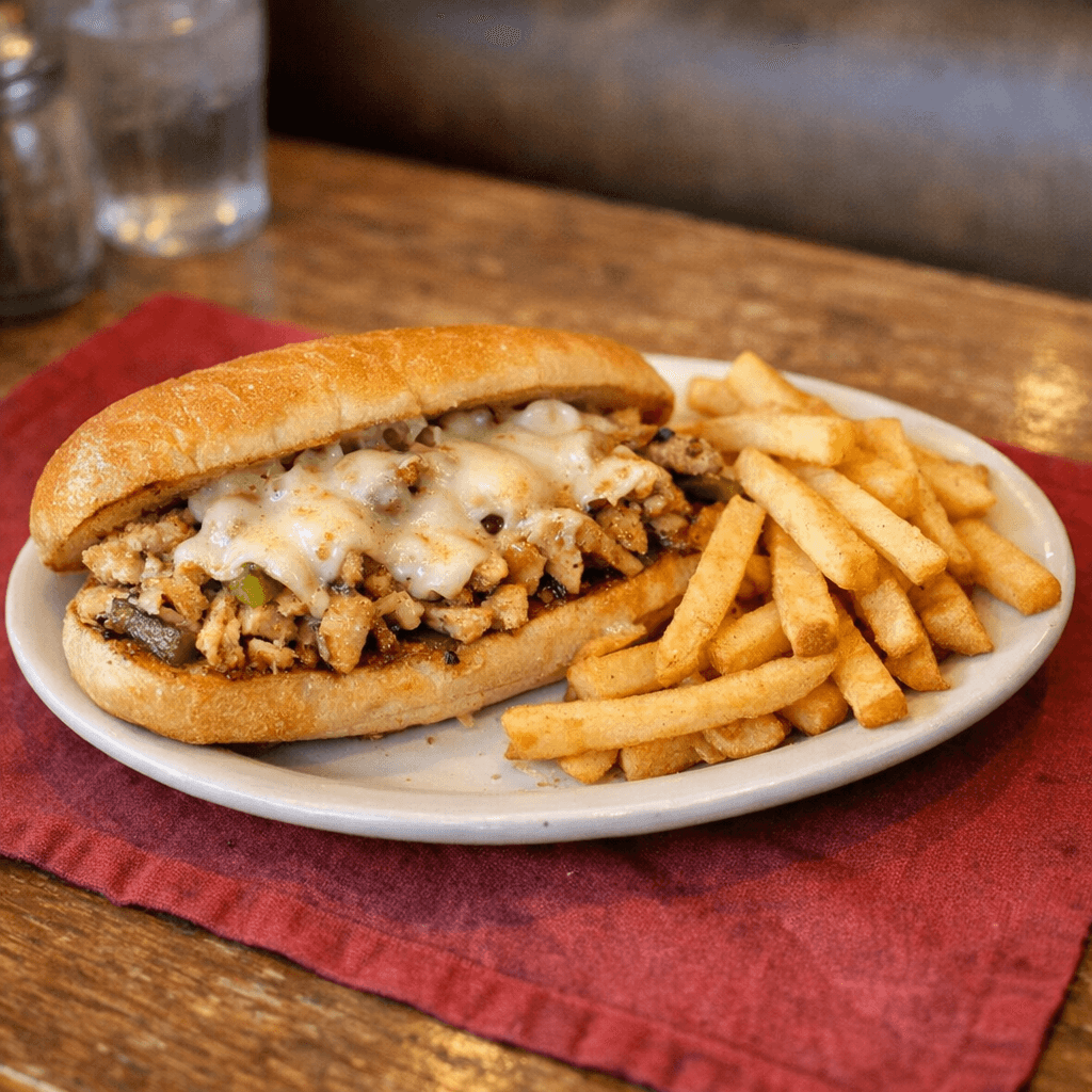 Regular Chicken Cheese Steak