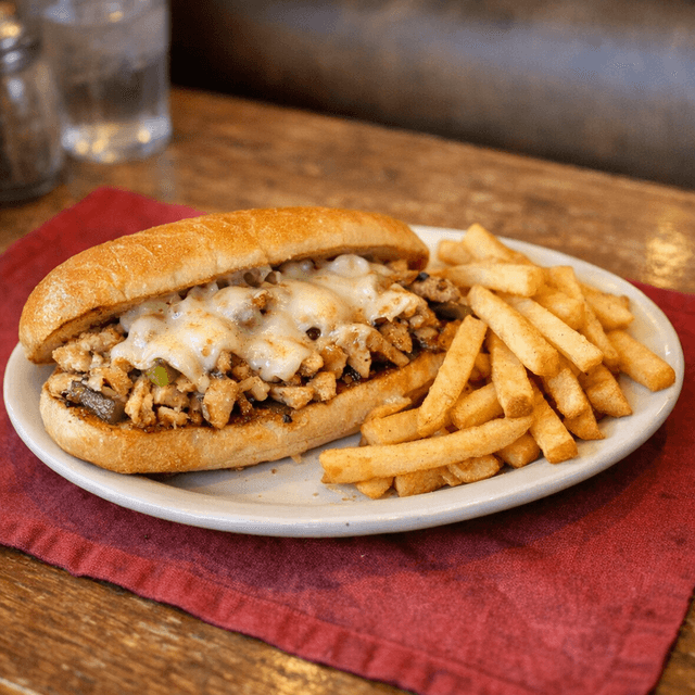 Regular Chicken Cheese Steak