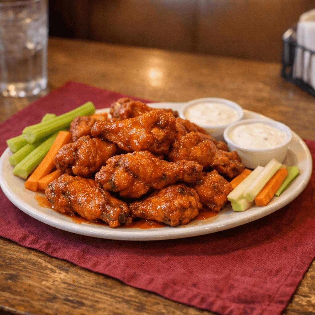 Unbreaded Buffalo Wings Platter